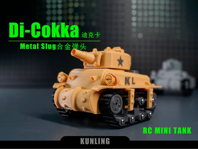 RC Metal Slug Tank Di-Cokka