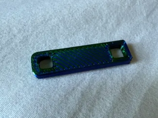 Zipper Pull Tab (LESS THAN 1 GRAM AND 10 MINS!!)