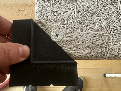 Screw Guide for Fiberboard
