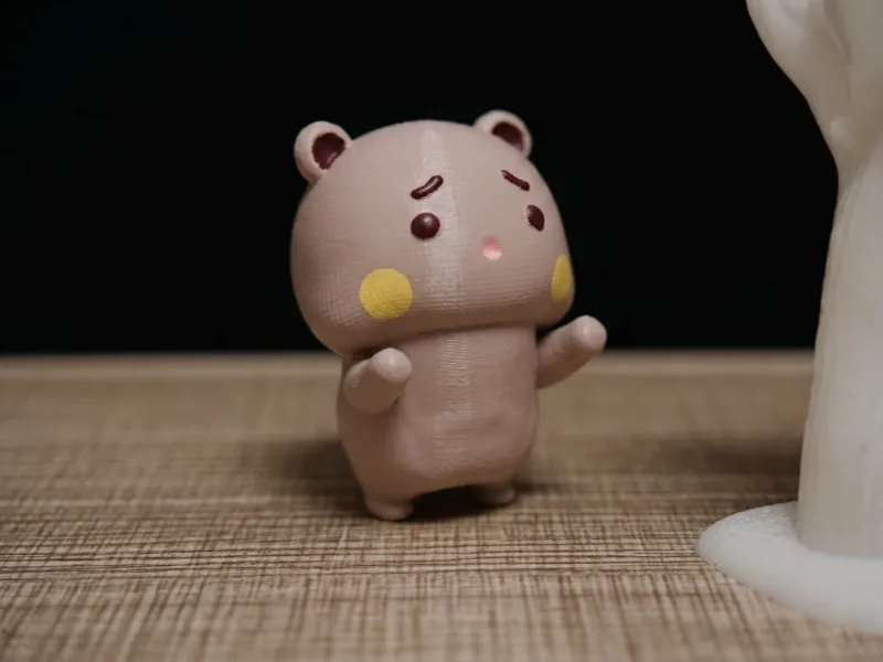 情侣熊系列-担心树上一二的布 布Couple Bear-Bu bu Worries for Yier