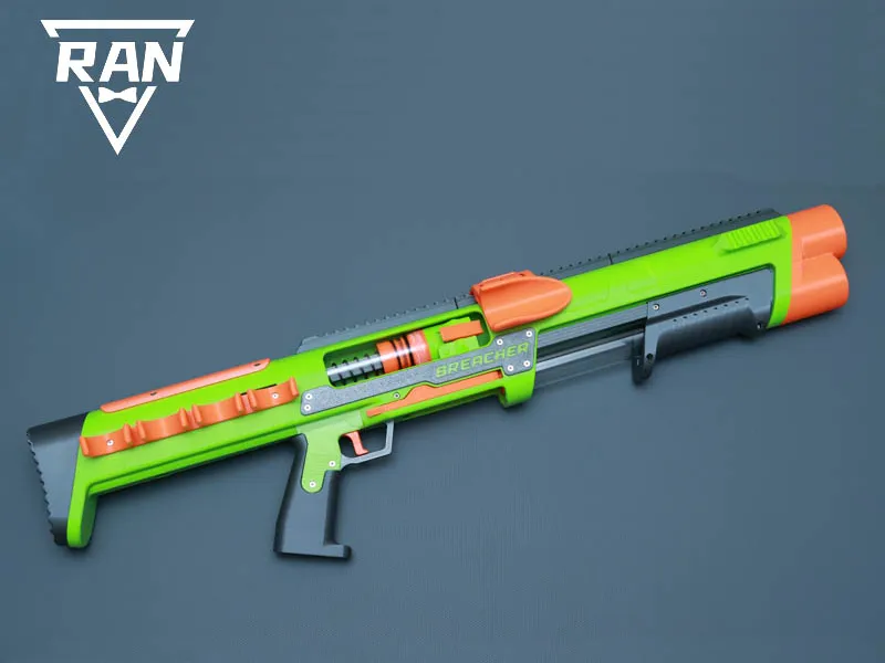 Breacher破坏者管供抛壳QQ捏捏nerf玩具燃哥优化版