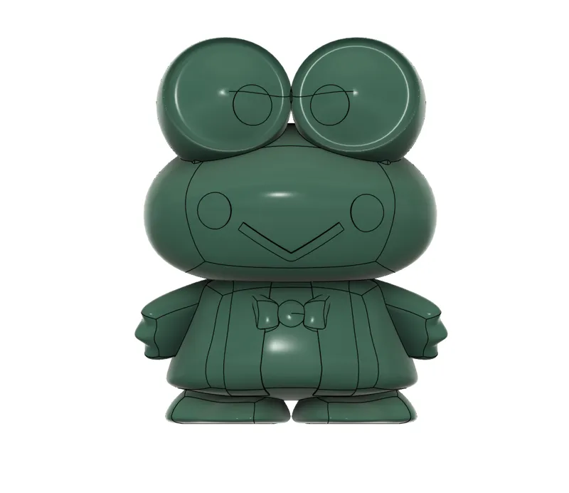 Keroppi with more depth