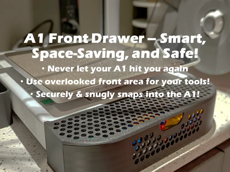 A1 Front Drawer | Storage | Organizer