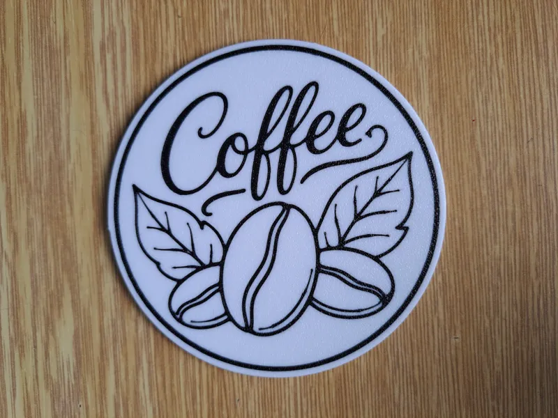 Coffee Bean Coaster #07