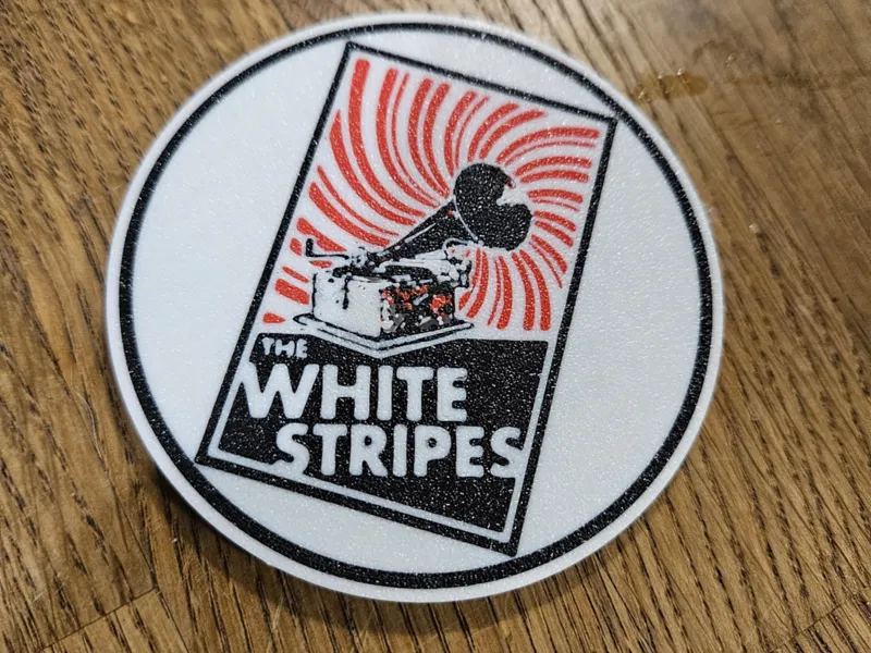 Coaster The White Stripes 