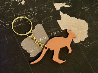 Kangaroo keyring (Free To Sell)