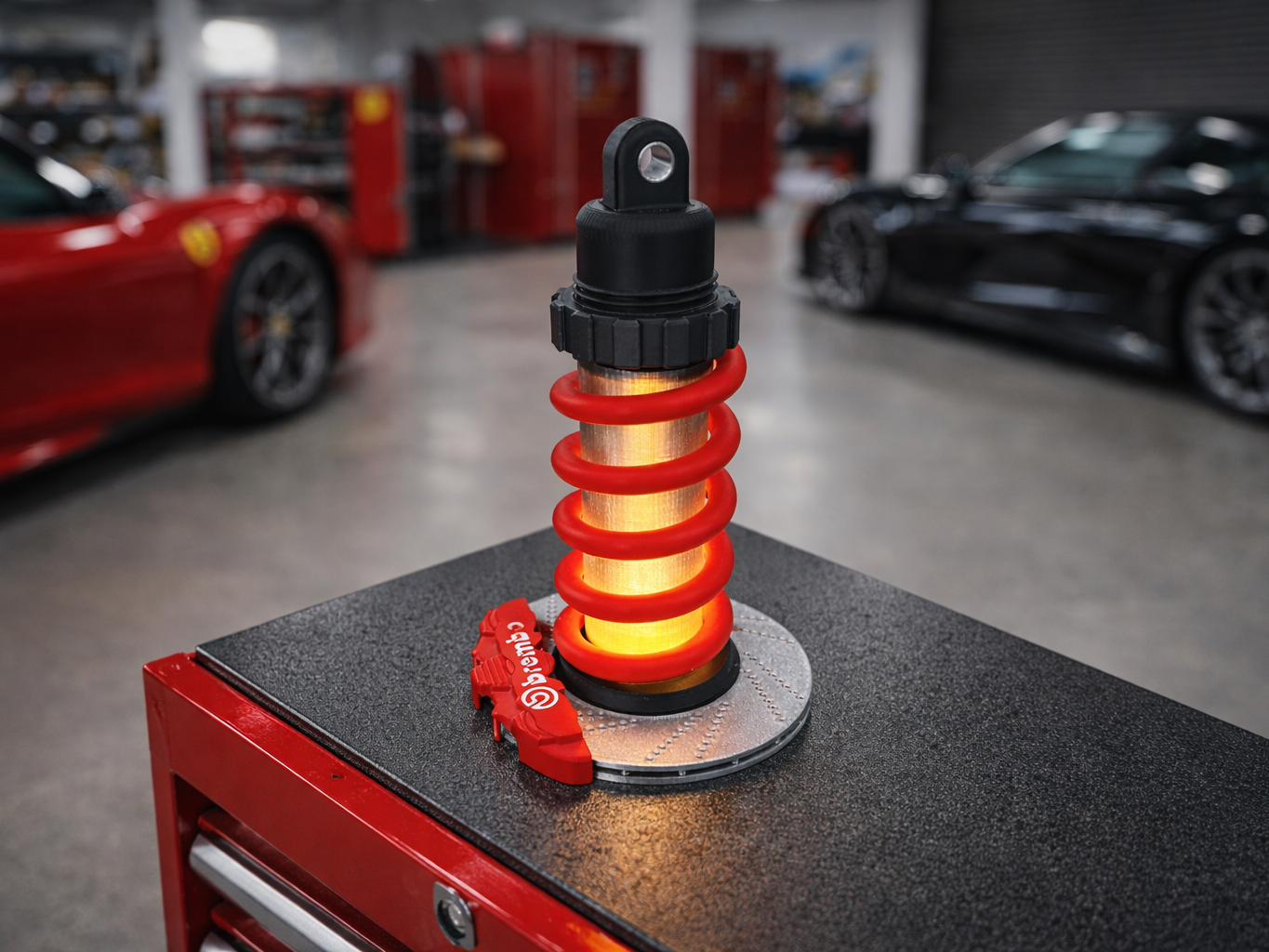 ShockLight – Coilover Shock Absorber LED Lamp