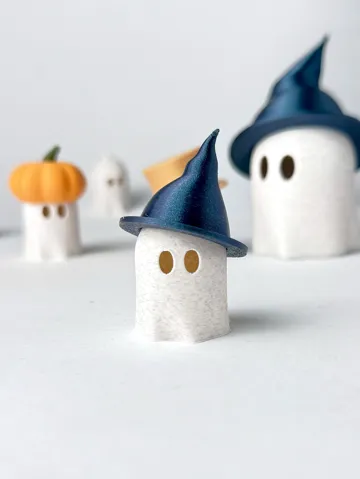 Adorno temático: Ghost with Hat — vista de referencia 3