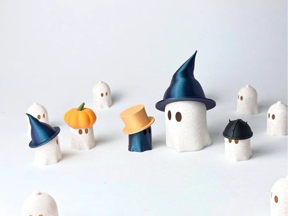 Adorno temático: Ghost with Hat. Referencia del modelo original.