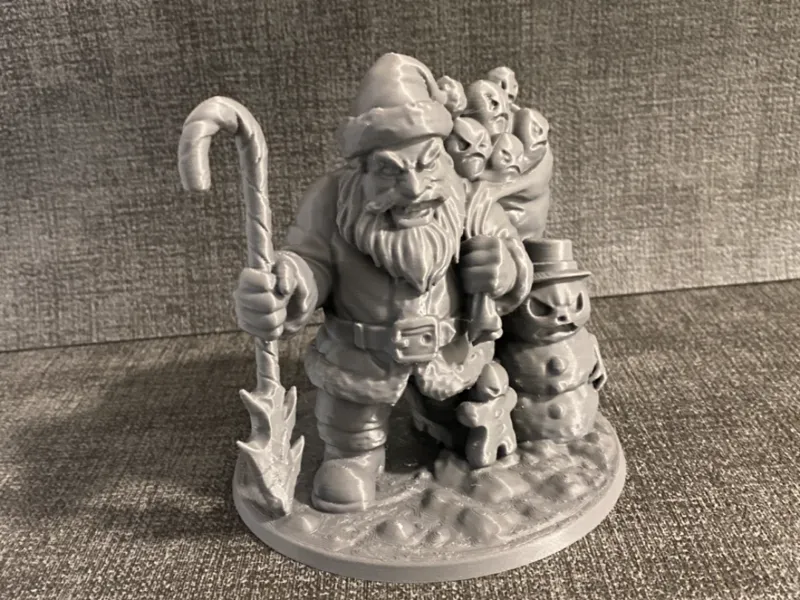 Bad Santa Halloween-Christmas Diorama