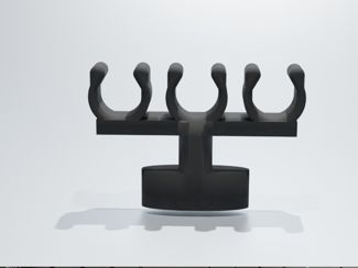 Cable holder for IKEA Skadis.