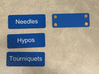 Large Tags for Magnetic Boards - OR Counts