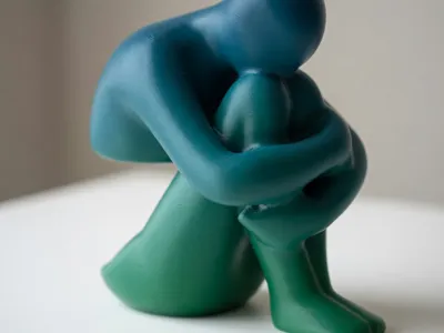 The Curled One A Minimalist Sculpture
