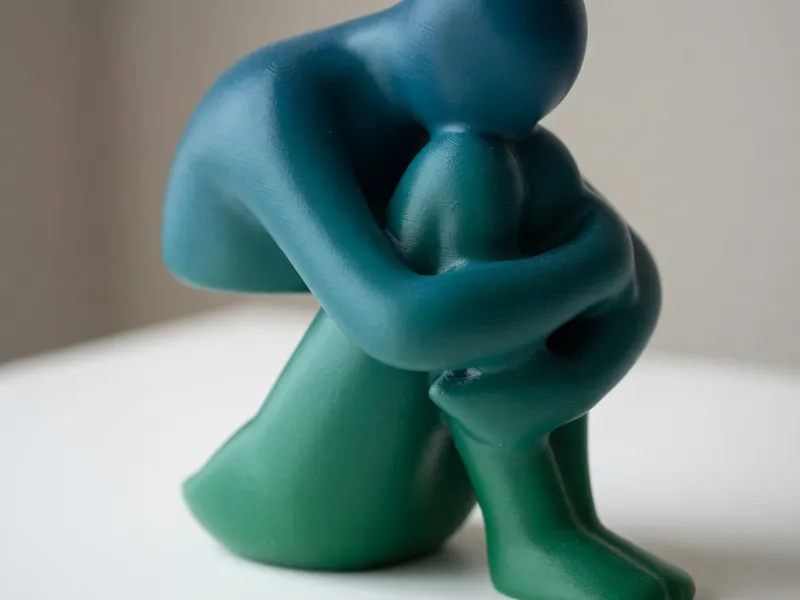 The Curled One A Minimalist Sculpture