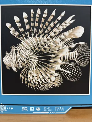 Lionfish hueforge by Fantomas MakerWorld: Download Free 3D Models