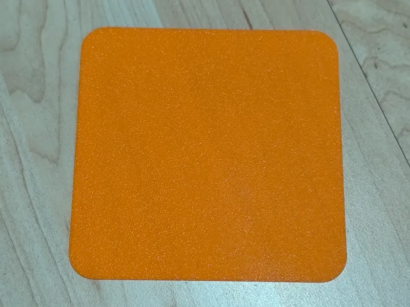 Farbprobepad 100mm x 100mm x 0,4mm PLA