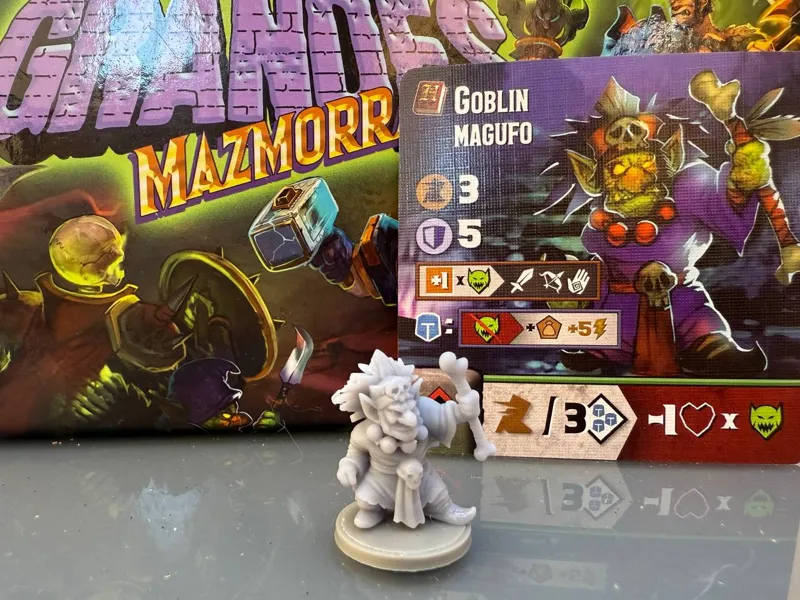 Miniatura Goblin Magufo "Tiny Epic Dungeons"