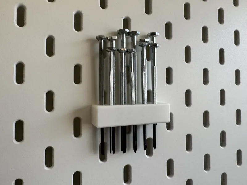IKEA SKADIS small screwdriver holder
