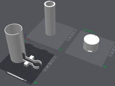 Modular Bike Mount/brewing stand for OutIn Nano