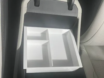 Kia (Sportage) Additional Storage Under Armrest
