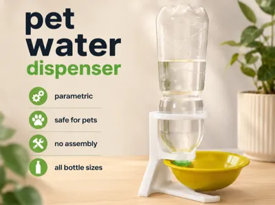 Parametric Pet Water Dispenser (safe for pets)