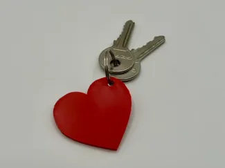 Heart Keychain