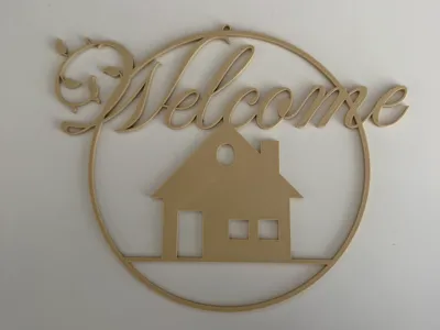 Welcome Schild