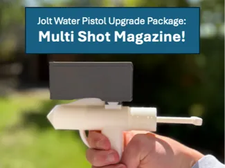 Jolt Water Pistol Upgrade - Multi Shot Magazine!