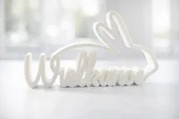 Décoration de Pâques « Wielkanoc » avec oreilles de lapin — photo 6