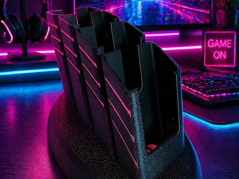 Futuristic Remote Holder, Remote Caddy