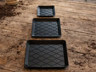 Seed Starting Series: Square Plant Saucers