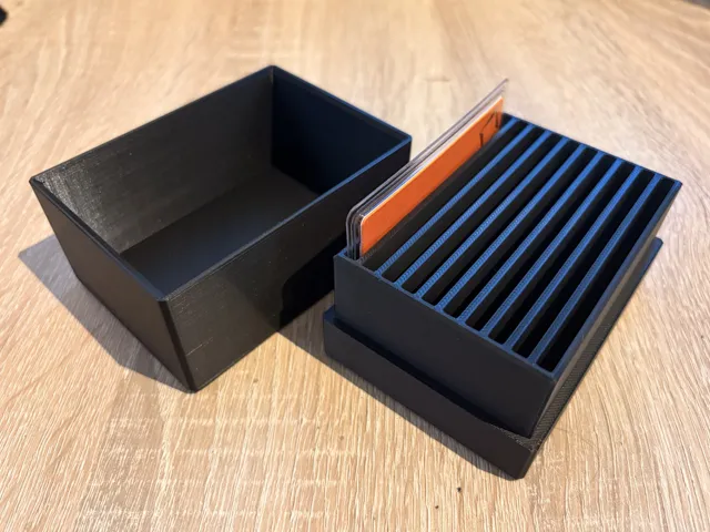 Gold Assay Card Storage Box