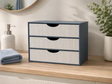 Organizador: Badezimmer-Organizer mit 3 Schubladen (Serie) — vista de referencia 3