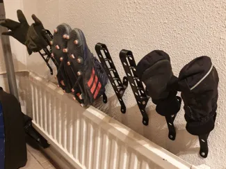 Glove dryer wall mount