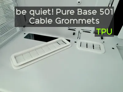 be quiet! Pure Base 501 Cable Grommets (TPU)