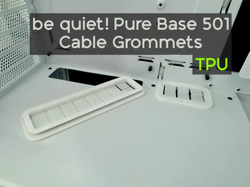 be quiet! Pure Base 501 Cable Grommets (TPU)