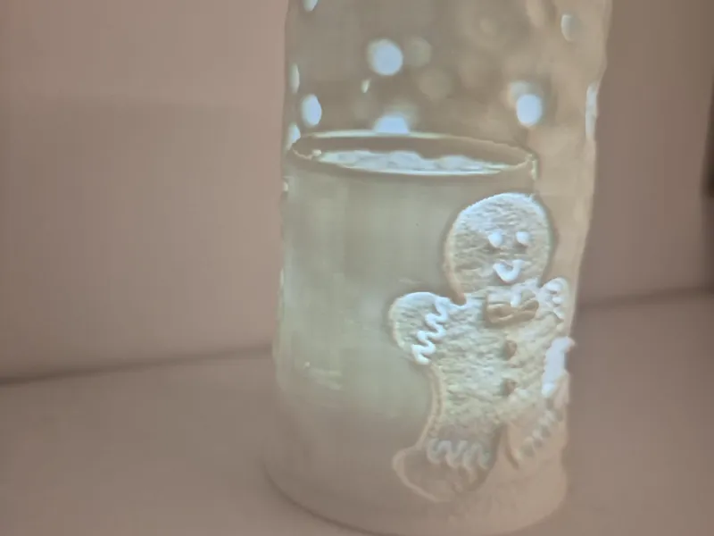 Christmas Lithopane