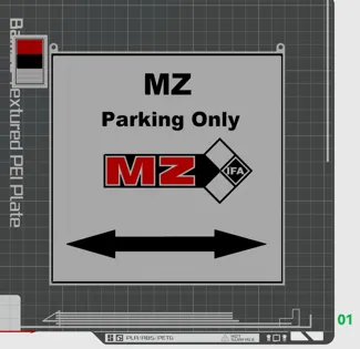 MZ Parking Only