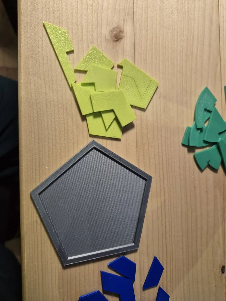 Pentagonal puzzle - Free 3D Print Model - MakerWorld