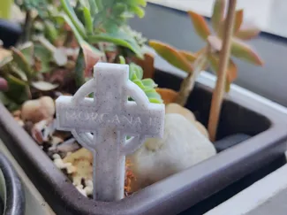 Customizable plant tombstone