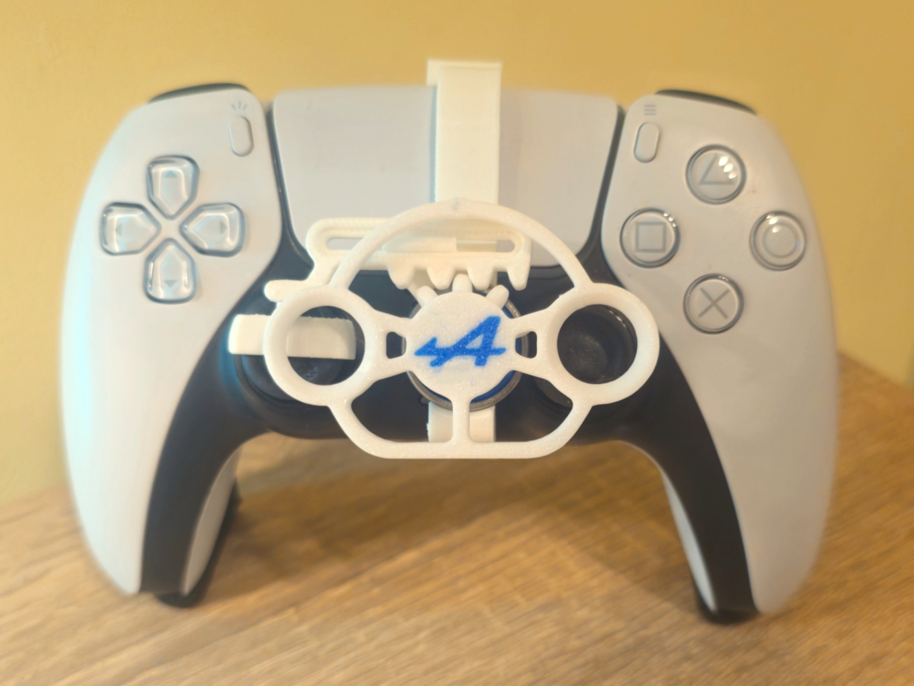 Miniatura 5 do modelo 3D PS5 controller mini wheel with logos