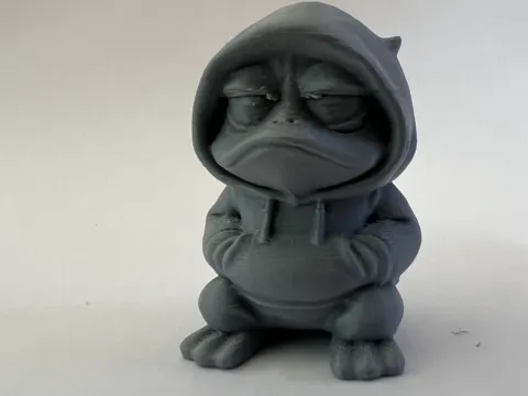Hoodie Menace – The Grumpy Frog