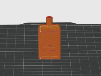 Small bottle figure