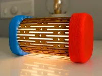Lampe à découpe kerf — photo 1