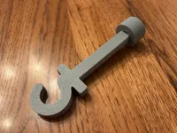 Crochet utilitaire à visser pour power rack — photo 2