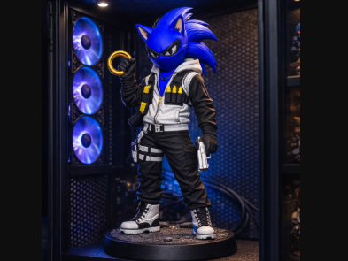 Sonic Urbano Táctico – Figura 3D edición street 