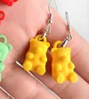 Solid Gummy Bear Earrings 18mm high