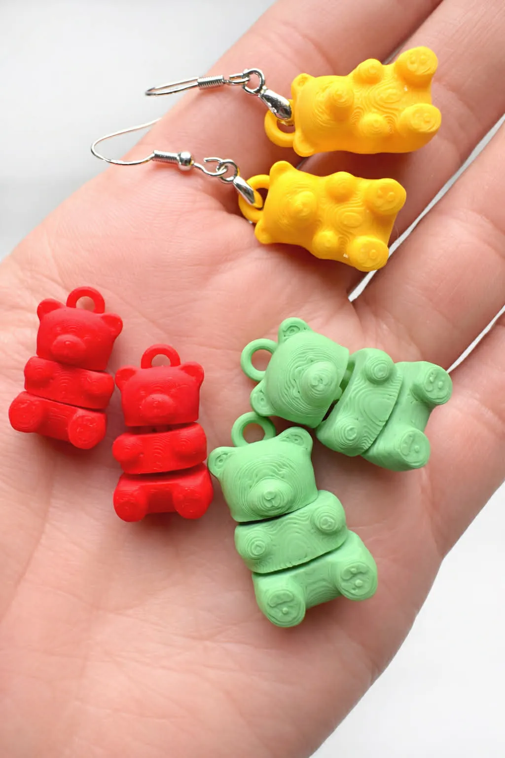 Gummy Bear Earrings Flexi view 2