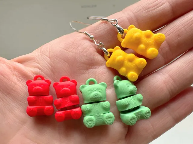 Gummy Bear Earrings Flexi