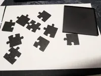 Puzzle 3x3 avec sa petite boîte — photo 2